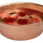 Portable Copper Foot Soak Bath Pedicure Bowl Massage Beauty Salon Spa Therapy