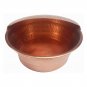 Kids Miniature Gold Copper Foot Bath Manicure Beauty Massage Spa Pedicure Bowl