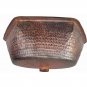 2 Rustic Shabby Chic Pure Copper Hexagonal Bathroom Vessel Sink Farmhouse basin