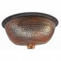 Rustic Copper Dome Vessel Drop in Bathroom Vanity Sink Wash Basin Toilet Remodel
