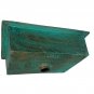 Green Patina Aged Kitchen Copper Undermount Prep Sink Rectangle Design Lavatory