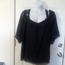 WOMENS TOP BY DENIM 24/7 SIZE 14W