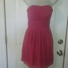 JUNIORS  STRAPLESS FORMAL PROM SPECIAL OCCASION DRESS BY BILL LEVKOFF SIZE 0