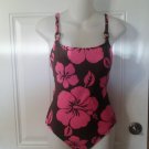 WOMENS 1 PIECE BATHING SWIM SUIT BY LEILANI SIZE 8