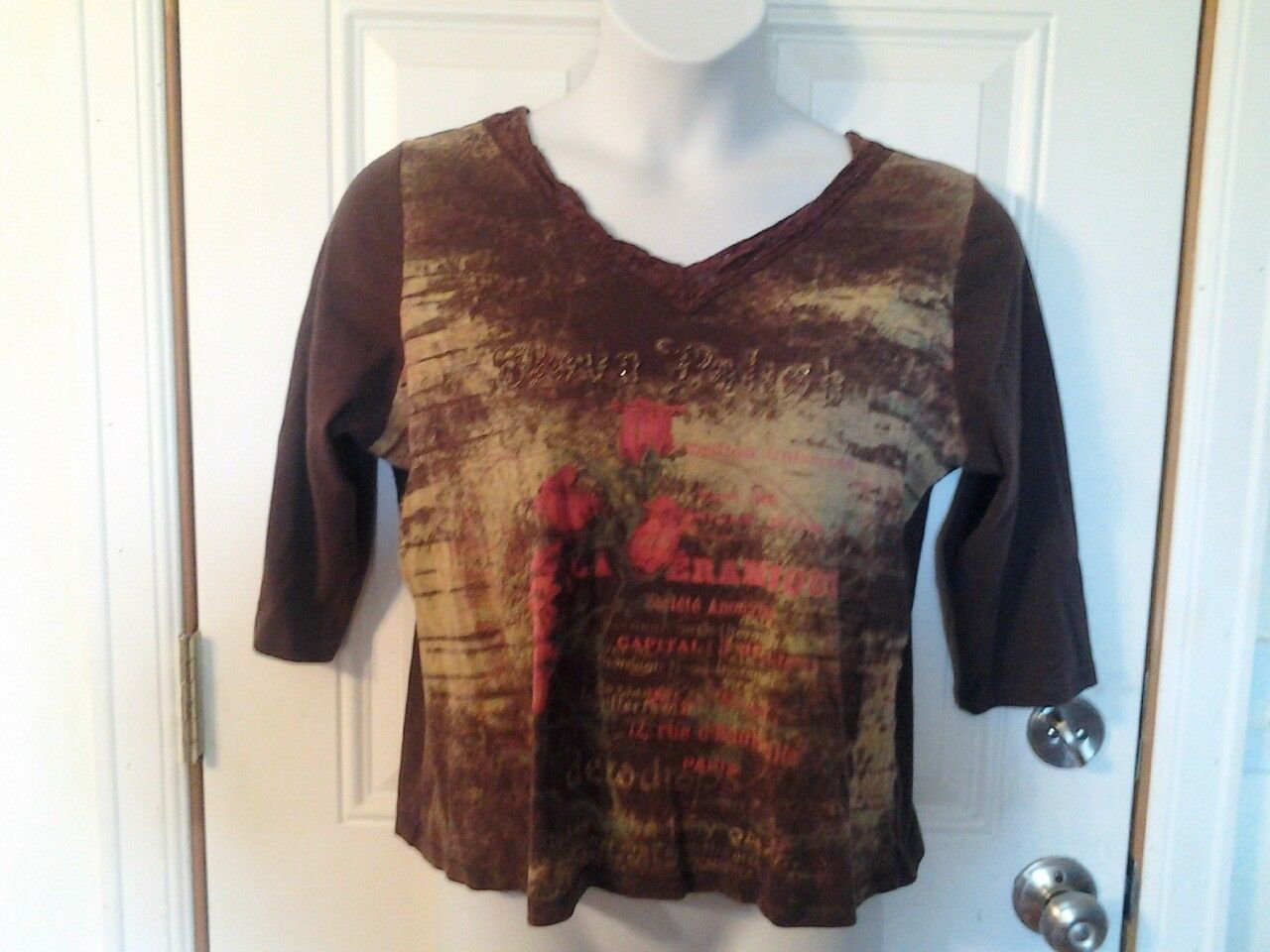 WOMENS TOP BY RELATIVITY SIZE 1X
