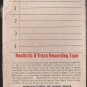 Realistic 8 Track Blank Tape Cartridge 40mn New Sealed