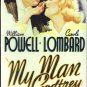 1936 My Man Godfrey VHS Movie New Sealed