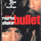 Bullet VHS Movie Tupac Shakur Mickey Rourke New Sealed