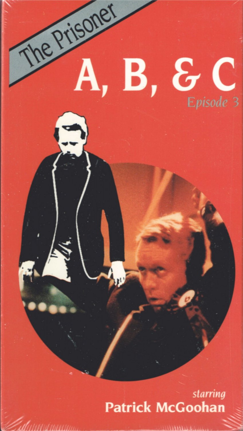 Patrick McGoohan- 60s- Cult- Sci Fi TV Show- VHS- The Prisoner- A B And C-New-Sealed