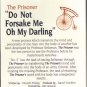 Patrick McGoohan- 60s- Cult- VHS- The Prisoner- Do Not Forsake Me Oh My Darling-Sealed