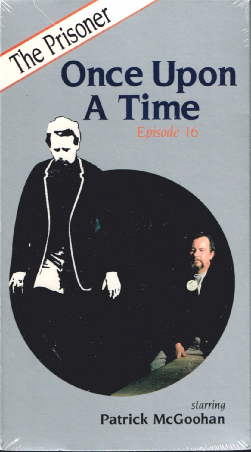 Patrick McGoohan- 60s- Cult- Sci Fi TV Onve Upon A Time- S01 E16-New-Sealedow- VHS- The Prisoner- Fr