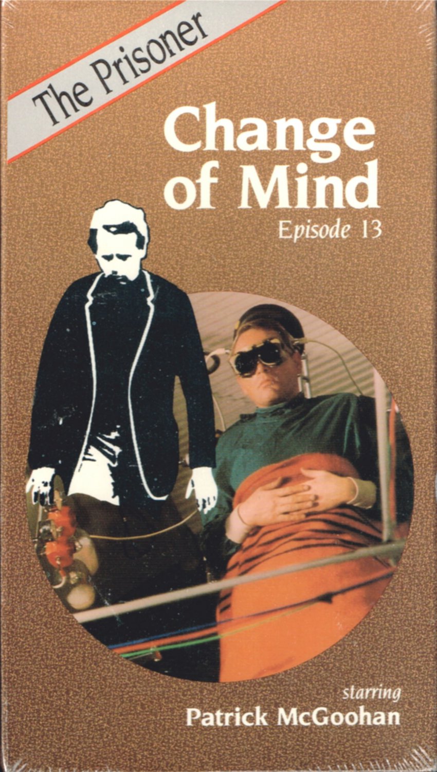 Patrick McGoohan- 60s- Cult- Sci Fi TV- A Change Of Mind- S01 E13-New-Sealed- VHS- The Prisoner- Fr