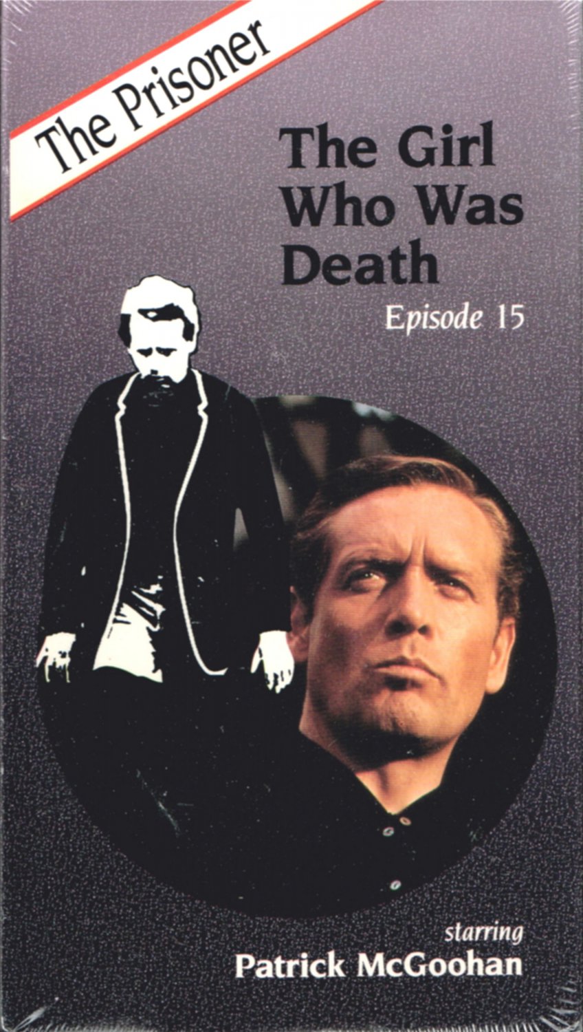 Patrick McGoohan-Cult- Sci Fi TV Show-VHS-The Prisoner-The Girl Who Was Death-MPI-S1 E15-New-Sealed