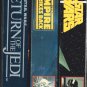 1990-Vintage-Star Wars-Trilogy-VHS-Return Of The Jedi-The Empire Strikes Back-Harrison Ford