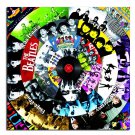Canvas Print Tessi Design-Beatiles CD Collection 32x32Inch (80x80cm)