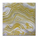 Abstract with gold powder I 40x40 Inch (100x100cm)