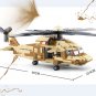 Military War Helicopter Army Airplane Building Blocks