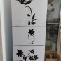 Creative Refrigerator Sticker Butterfly Pattern Wall Stickers Kitchen