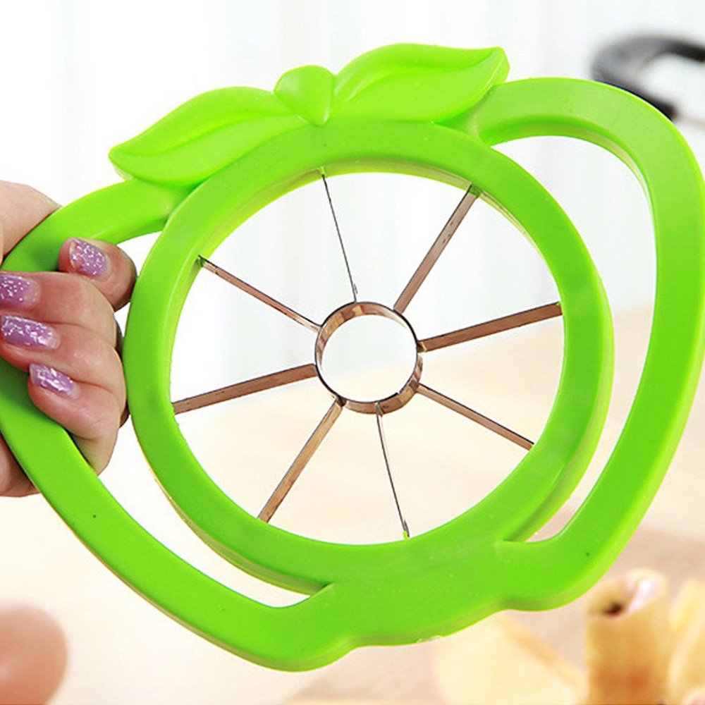 US Apple Orange Cutter Fruit Corer Slicer Dicing Peeler Kitchen Gadgets Knife