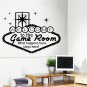 Welcome To The Game Room Decor Wall Art Decals Vinyl Sticker 77x56 cm