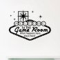 Welcome To The Game Room Decor Wall Art Decals Vinyl Sticker 77x56 cm
