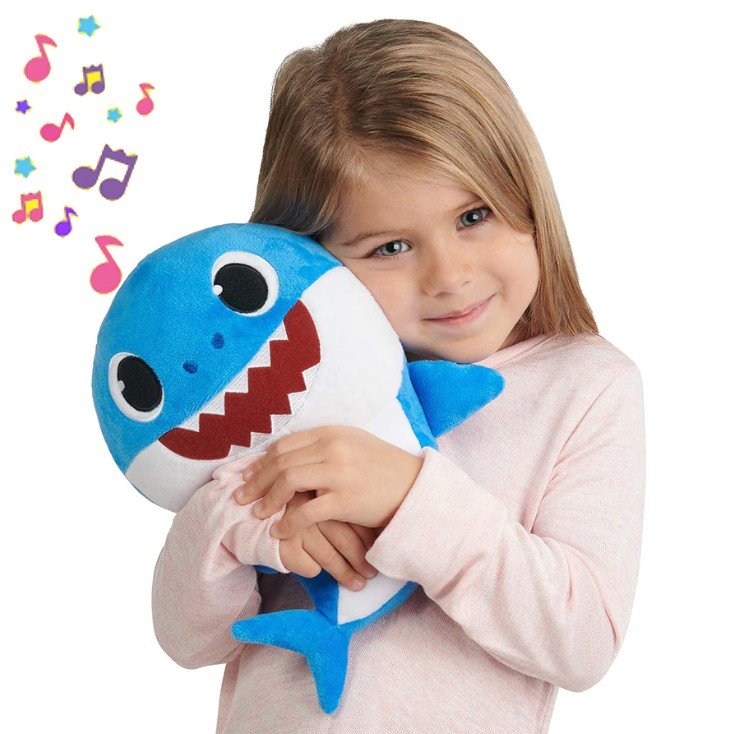 pinkfong baby shark official singing plush