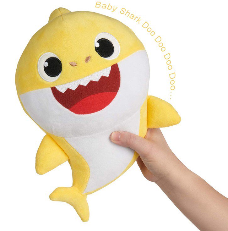 plush singing baby shark