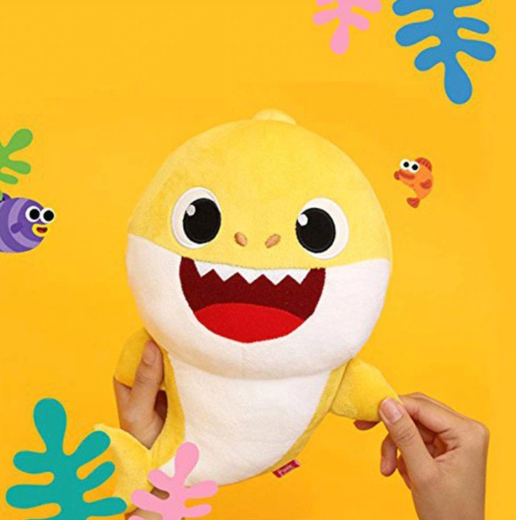 pinkfong baby shark official singing plush