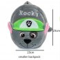 Cartoon Plush School Bag Kindergarten children (Message color )