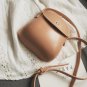 LEFTSIDE Women Mini Handbags Designer Ladies Leather (Message color)