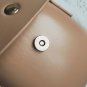 LEFTSIDE Women Mini Handbags Designer Ladies Leather (Message color)