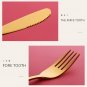 Kids Dinnerware Animal printing Cutlery 3 pcs (Message Color)
