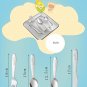 4 pieces Kids Cutlery Set Stainless Steel with box