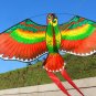 Red Parrots Kite Single Line Breeze Outdoor Flying Coolest Toy