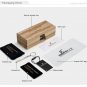 Polarized Sunglasses Walnut Wood Mirror Lens Sun Glasses
