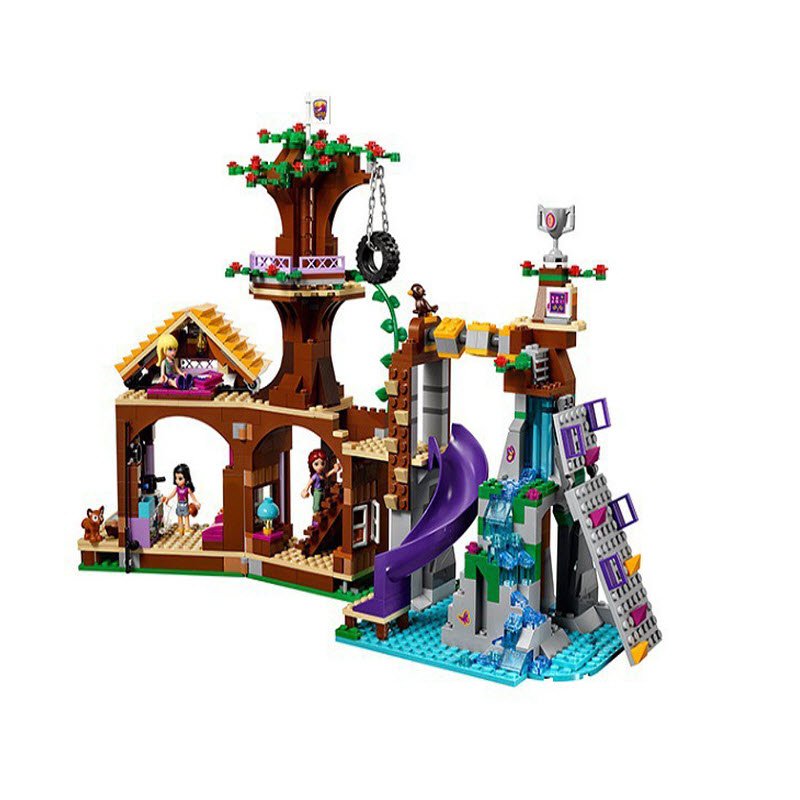 Friends Adventure Camp Tree House (Lego 41122 analog) Building Blocks