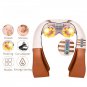 Neck Massager Electric Heated Relaxation - 100% EVA Material