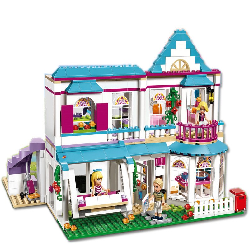 Lepin Friends Stephanie's House (Lego 41314 analog) Building Blocks Toys