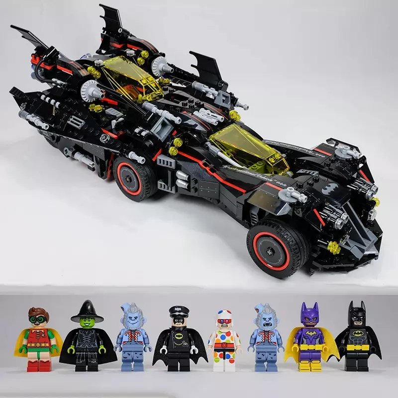 the ultimate batmobile lego set