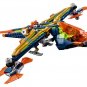 Lepin 588.pcs Nexo Knights Aaron's X-Bow (Lego 72005 analog) Building Blocks Toys