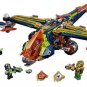 Lepin 588.pcs Nexo Knights Aaron's X-Bow (Lego 72005 analog) Building Blocks Toys
