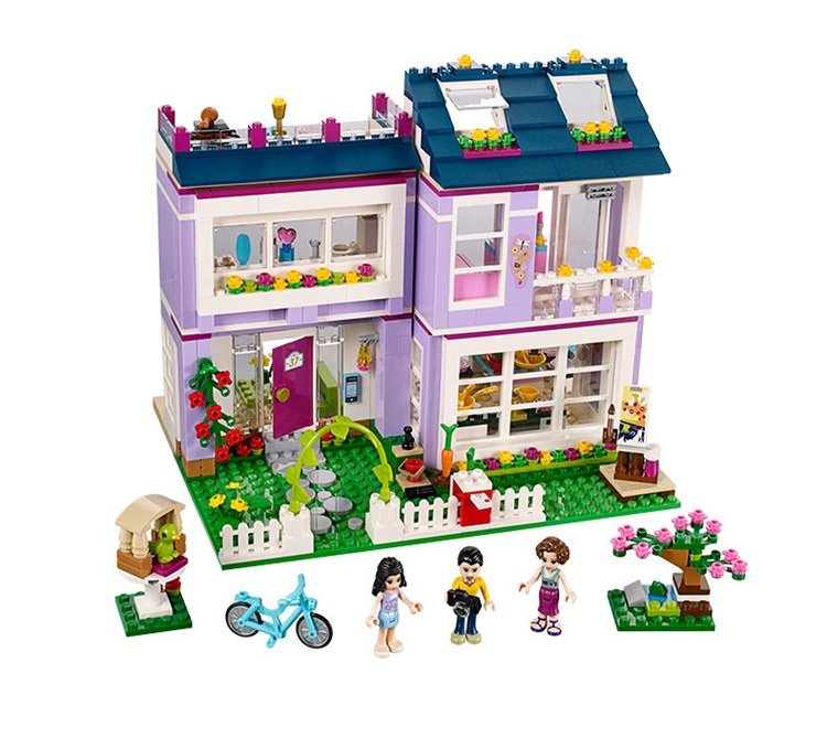 Friends Emma's House Set (lego 41095 analog) Building block