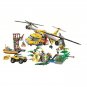 Lego City Series Jungle Air Drop Helicopter (Lego 60162 analog) Building Blocks