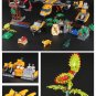 Lego City Series Jungle Air Drop Helicopter (Lego 60162 analog) Building Blocks