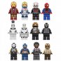 Marvel Attack on Avengers Tower 7 Floors Upgraded Version Super Heroes (lego 76038  analog)