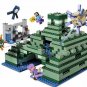 Lepin Minecraft The Ocean Monument (Lego 21136 analog) Building Blocks Toys