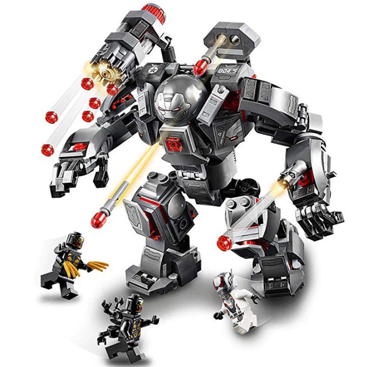 Marvel Avengers War Machine Buster (lego 76124 analog) Building Blocks set