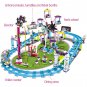 Lepin Friends Amusement Park Roller Coaster Building Blocks Set