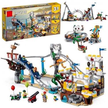 lego 3 in 1 roller coaster