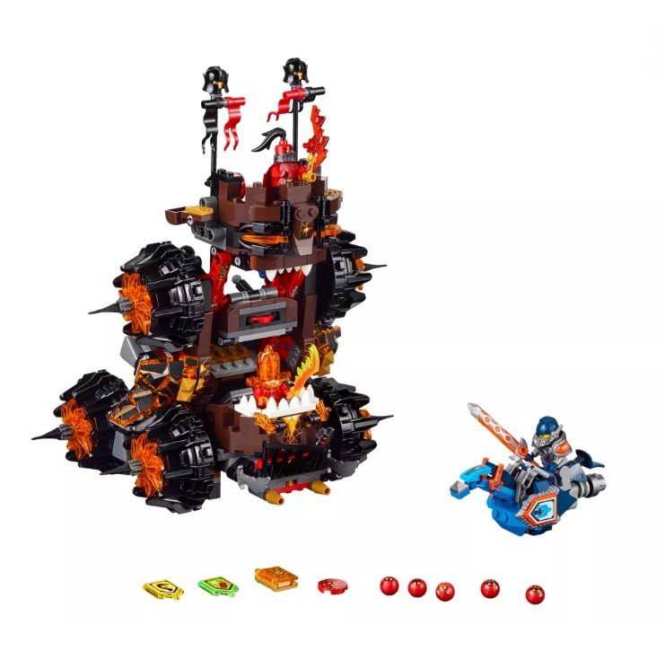 Lepin Nexo Knights General Magmar's Siege Machine of Doom (Lego 70321 ...